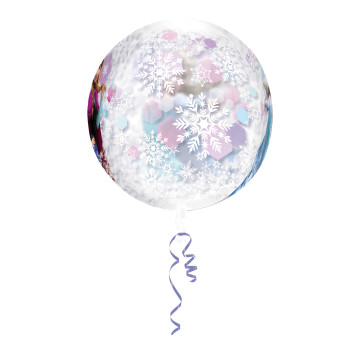 Ballon Reine des neiges Pastel ORBZ  38 x 40 cm