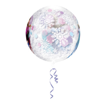 Ballon Reine des neiges Pastel ORBZ 38 x 40 cm