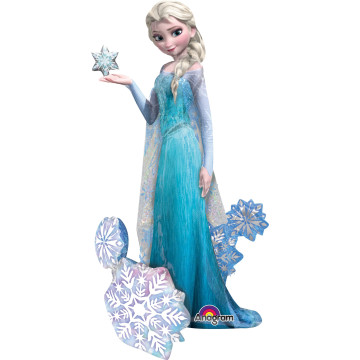Ballon Reine des neiges Airwalker 88 x 144 cm