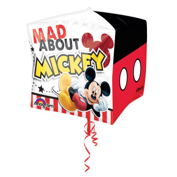 Ballon Mickey Mouse cube 38 x 38 cm