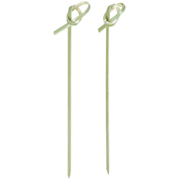 Lot de 50 piques bambou jetables 12,2 cm
