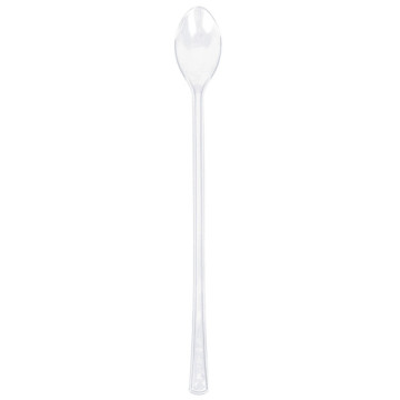 Lot de 20 mini-cuillères jetables manche long 15,6 cm