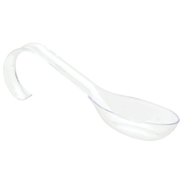 Lot de 10 verrines mini-cuillères bouchée jetables 12,7 cm