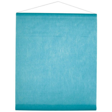 Tenture de salle turquoise 80 cm x 25 m