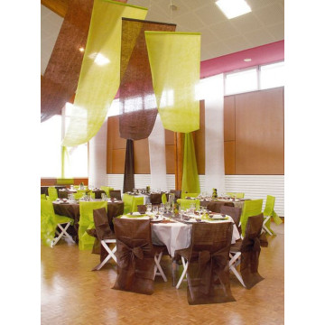 Tenture de salle chocolat 80 cm x 25 m