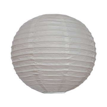 Lanterne blanche en papier D 35 cm