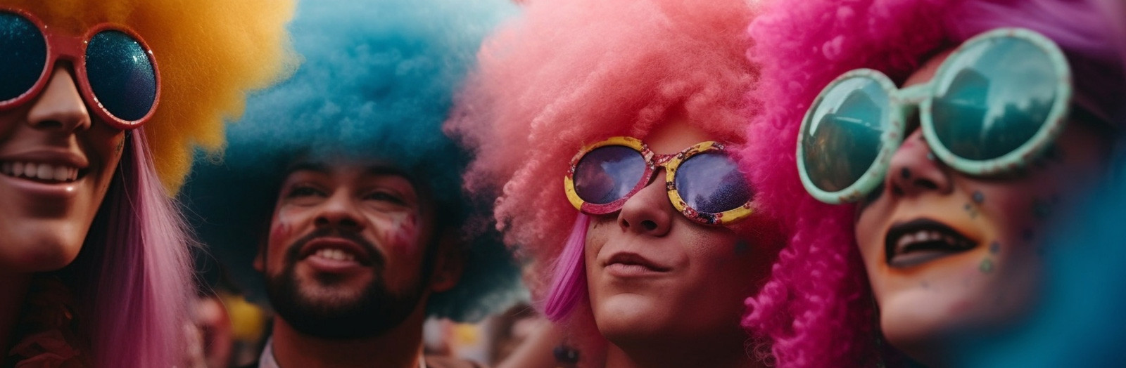 Déguisement Adulte, Chapeau Disco cheveux or - RIRE ET CONFETTI -  Accessoire de déguisement - Achat & prix